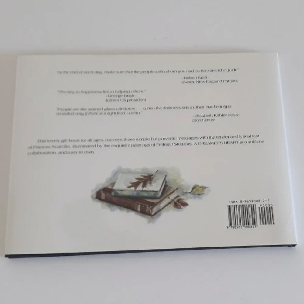 A Dreamer's Heart inscribed by artist hardcover book 1997